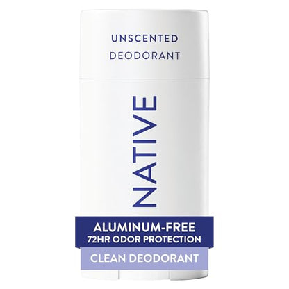 Desodorante Native con Ingredientes Naturales, Control de Olores por 72 Horas, Sin Aluminio, Sin Fragancia, 2.65oz para Hombres y Mujeres - imagen 3