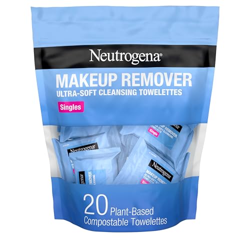 Toallitas Desmaquillantes Neutrogena, Toallitas de Limpieza Facial Diarias, Eliminan Maquillaje, Suciedad y Aceite, Sin Alcohol, 20 Pzas - imagen 1