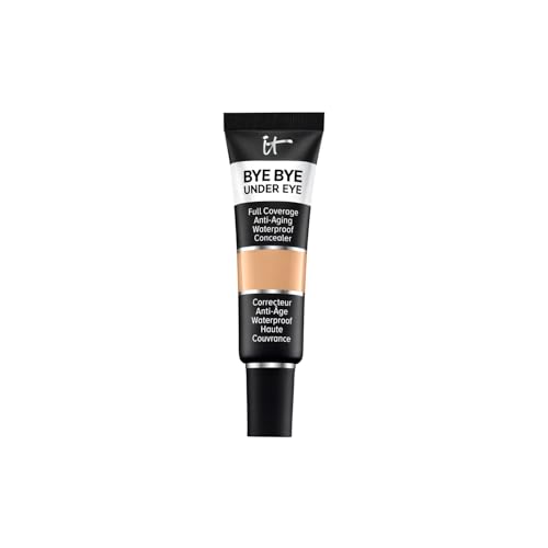 IT Cosmetics Bye Bye Under Eye Concealer (Natural Medio) - Corrector Hidratante y de Cobertura Total para Ojeras, Líneas Finas y Rojez, 24H - 0.4 fl - imagen 1