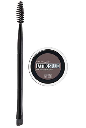 Maybelline TattooStudio Pomada para Cejas de Larga Duración, Construible, Maquillaje para Cejas, Marrón Ceniza, 1 Unidad - imagen 3