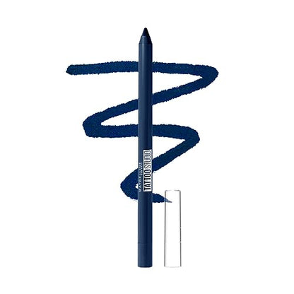 Lápiz de Eyeliner Maybelline TattooStudio de Larga Duración, Waterproof, Color Azul Impactante, 1 Unidad - imagen 2