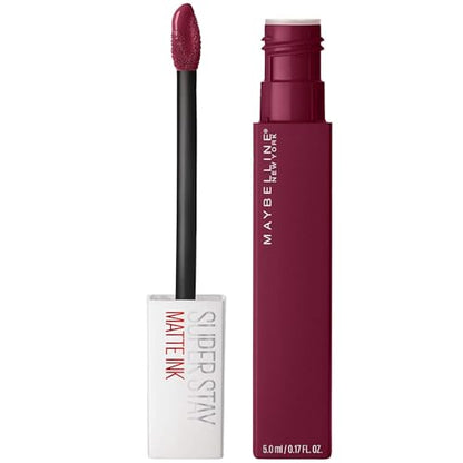 Maybelline Super Stay Matte Ink Labial Líquido, Color Rojo Cranberry, Larga Duración hasta 16 Horas, 1 Unidad, Empaque Puede Variar - imagen 2