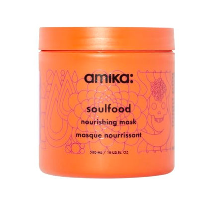 amika soulfood nourishing mask, 500ml - imagen 2