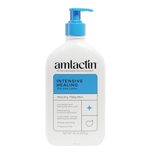 Loción Corporal AmLactin Intensiva para la Curación - Loción Terapéutica para Piel Muy Seca - Exfoliante y Humectante Sin Frotar con 15% de Ácido - imagen 3