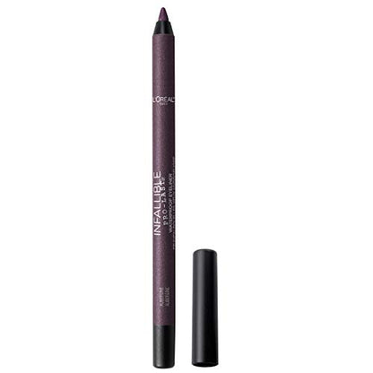 Lápiz delineador de ojos L'Oreal Paris Makeup Infallible Pro-Last, a prueba de agua y resistente a manchas, color berenjena, 1.2 g - imagen 1