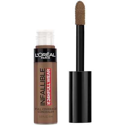 Corrector L'Oreal Paris Makeup Infallible Full Wear Waterproof Matte, Cobertura Completa, Mocha, 0.33 fl. oz. - imagen 4