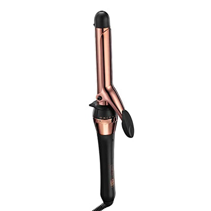 CONAIR INFINITIPRO Plancha de Cabello Rizada de Titanio Rosa Dorado de 1 Pulgada, Barril de 1 Pulgada para Rizos Clásicos en Cabello Corto, Medio y - imagen 2