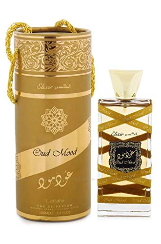 Lattafa Oud Mood Elixir Eau de Parfum Spray Unisex, 100 ml / 3.4 oz - imagen 3