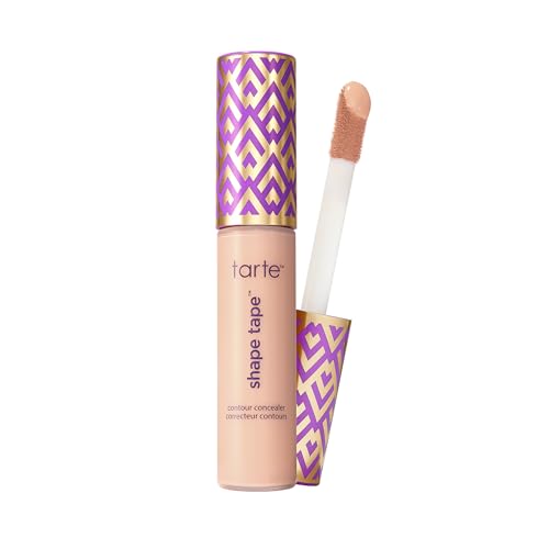 Corrector Tarte Shape Tape – Cobertura Completa, Acabado Mate Suave, Iluminador para Ojos y Rostro, 16 Horas de Duración, Vegano y Libre de Crueldad, - imagen 1