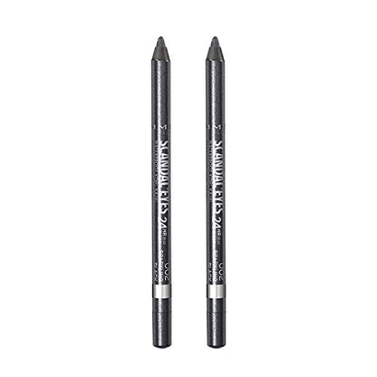 Rimmel Scandaleyes Lápiz Kajal Waterproof, Negro, 0.04 Onzas (Paquete de 2) - imagen 1