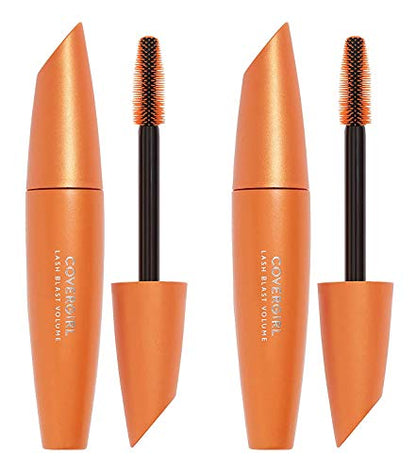 COVERGIRL Máscara Lash Blast Volume, Larga Duración, Resistente al Agua, Libre de Crueldad - Muy Negra (Paquete de 2) - imagen 1