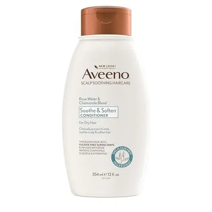 Acondicionador Aveeno Calmante para el Cuero Cabelludo con Agua de Rosa y Mezcla, manzanilla, 12 Fl Oz - imagen 4