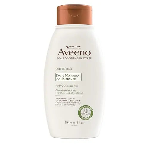 Acondicionador Hidratante Aveeno Oat Milk Blend, Ultra-Hidratante, para Cabello Seco y Dañado, 12 fl oz - imagen 1