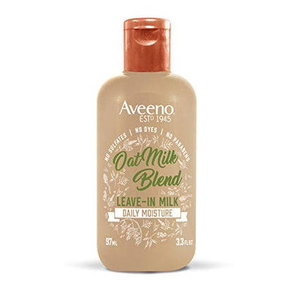 Acondicionador Leave-In Aveeno Farm-Fresh Oat Milk, Hidratante Ligero para Cabello Seco y Dañado, Seguro para Cabello Teñido, Sin Sulfatos, Parabenos - imagen 2
