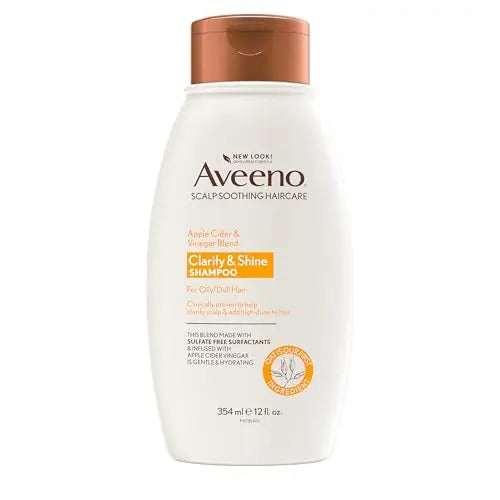 Champú Aclarador Aveeno de Vinagre de Sidra de Manzana, Mejora del Brillo, 12 fl oz - imagen 3