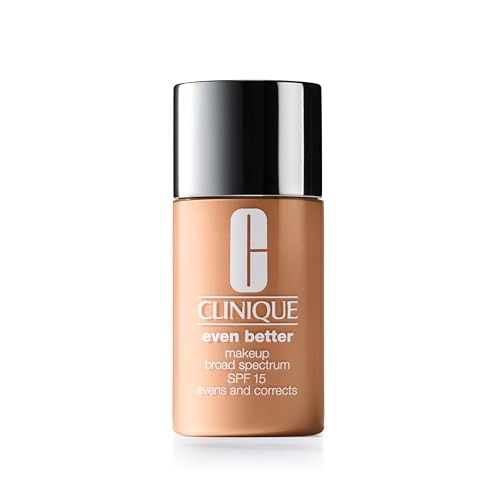 Base líquida Clinique Even Better con SPF 15 y vitamina C para piel seca y mixta | Cobertura media y acabado natural | Unifica el tono y reduce - imagen 4