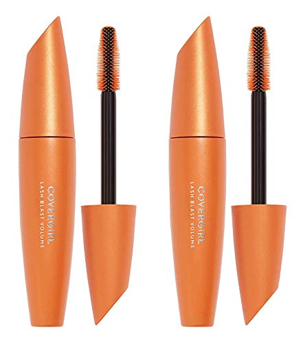 COVERGIRL Máscara Lash Blast Volume Waterproof, de Larga Duración, Resistente al Agua, Libre de Crueldad - Negro (Paquete de 2) - imagen 1