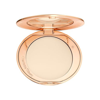 Polvo Fijador Airbrush Flawless Finish de Charlotte Tilbury - Polvo Compacto Difuminador para Maquillaje Facial, Minimiza Brillo y Acabado Suave - 1 - imagen 2