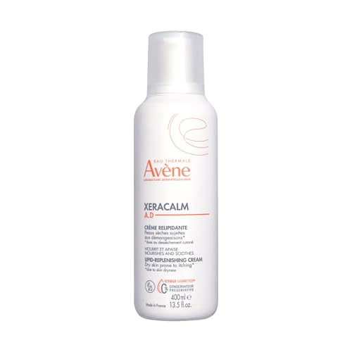Crema Lipid-Reponedora Avène XeraCalm A.D, para Dermatitis Atópica y Eccema, Sin Conservadores, Sin Fragancia, con Dispensador, 13.5 Oz - imagen 2