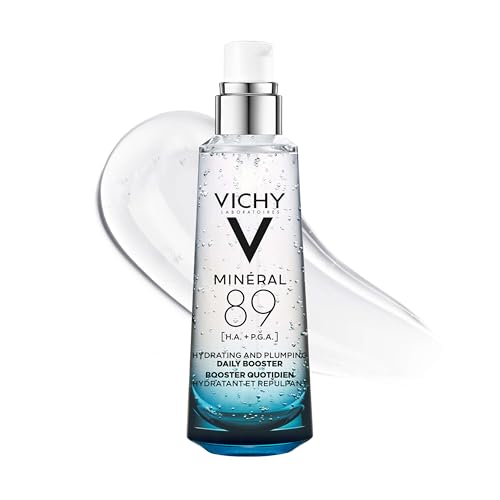 Vichy Mineral 89 Booster, Suero de Ácido Hialurónico Puro con Ácido Poliglutámico para Reparación de Barrera Cutánea, Hidratante Ligero, Sin Aceite, - imagen 3