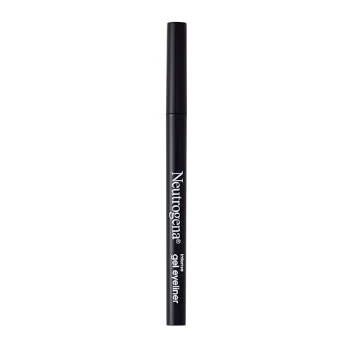 Eyeliner en Gel Intenso Neutrogena, Maquillaje de Ojos con Vitamina E Antioxidante, Resistente al Agua y Difuminado, Negro Azabache, 0.004 oz - imagen 4