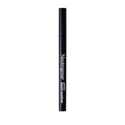 Eyeliner Líquido Neutrogena Precision con Miel y Coco, Hipoalergénico, Resistente al Agua y a las Manchas, Aplicación Precisa, Negro Intenso, 0.013 - imagen 2