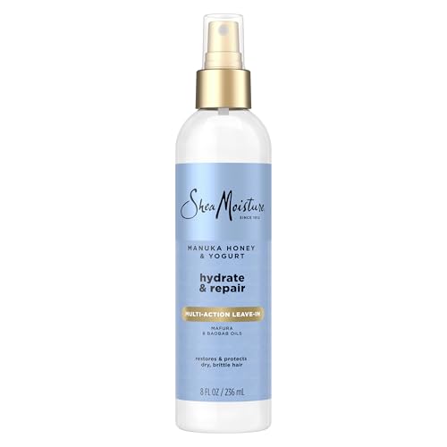 Acondicionador Sin Enjuague Multi-Acción Shea Moisture Miel de Manuka y Yogur para Cabello Dañado Spray 8 Oz - imagen 2
