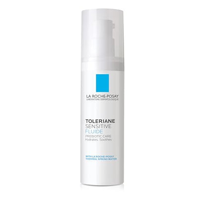 La Roche-Posay Toleriane Sensitive Fluido Hidratante Protector, Hidratante Facial Liviano Sin Aceite para Piel Sensible - imagen 1