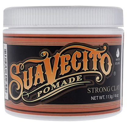 Pomada Suavecito Firme Clay para Hombres - Fijación Fuerte, Acabado Mate de Bajo Brillo - Arcilla Profesional para Estilo de Cabello - 4 oz - imagen 2