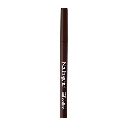 Eyeliner en Gel Intenso Neutrogena, Maquillaje de Ojos con Vitamina E Antioxidante, Resistente al Agua y Difuminado, Marrón Oscuro, 0.004 oz - imagen 2
