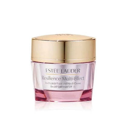 Estée Lauder Resilience Multi-Effect Tri-Peptide Face and Neck Cream Moisturizer SPF 15 for Normal/Combination Skin | Plumping & Anti-Aging, 1.7 Ounce - imagen 4