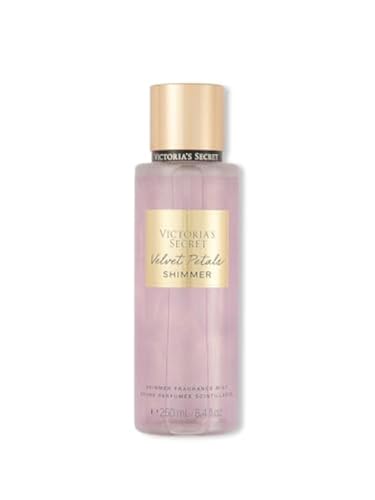 Bruma Corporal Victoria's Secret Velvet Petals Shimmer para Mujeres, Perfume con Notas de Flores y Glaseado de Almendra, 250 ml / 8.4 oz - imagen 4