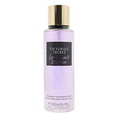 Bruma Corporal Victoria's Secret Love Spell Shimmer Mist para Mujeres, Fragancia de Flor de Cerezo y Durazno Fresco (8.4 oz) - imagen 4