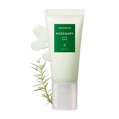 AROMATICA Exfoliante de Cuero Cabelludo de Romero 165g, Tratamiento para Cuero Cabelludo, Scrub Capilar para Cuero Cabelludo Graso y Caspa - imagen 4