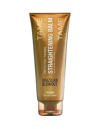 Bálsamo Protector Térmico para Alisado Brazilian Blowout 8 fl oz para Cabello Seco y Crespo - imagen 1