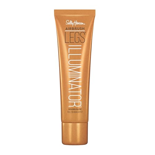 Sally Hansen Airbrush Legs, Maquillaje Iluminador para Piernas, Brillo Dorado, 3.3 Oz - imagen 1