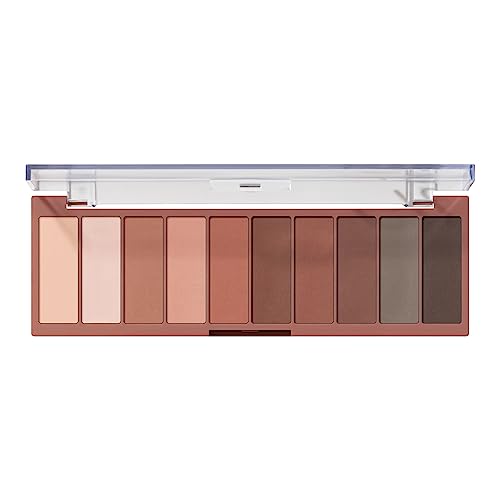 Paleta de Sombras e.l.f. Perfect 10, Diez Tonos Nude Ultra-pigmentados, Fórmula Mezclable, Vegana y Libre de Crueldad, Nude Mood (El Empaque Puede - imagen 3