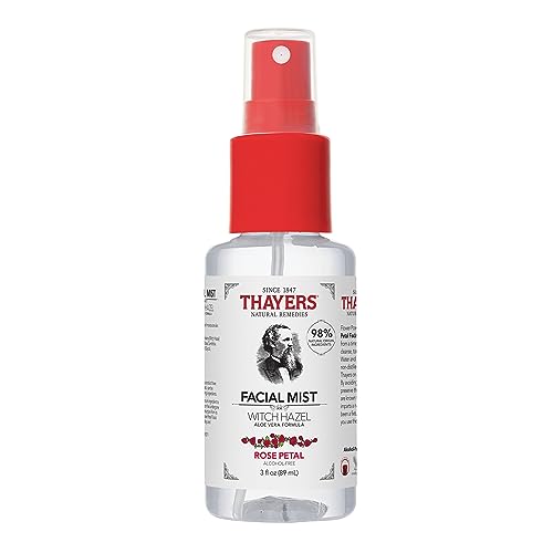 Tónico Facial Thayers Sin Alcohol con Hamamelis y Aloe Vera, Pétalos de Rosa, Hidratante y Calmante, Para Todo Tipo de Piel, Tamaño de Prueba, 3 oz - imagen 3