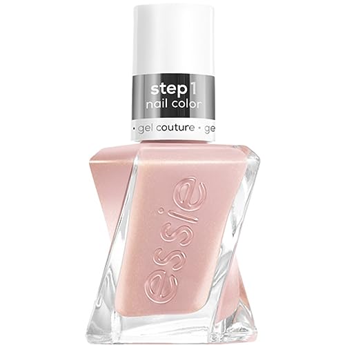 essie gel couture esmalte de uñas tipo gel, larga duración, fórmula vegana, tono neutro last nightie, 0.46 fl oz - imagen 2