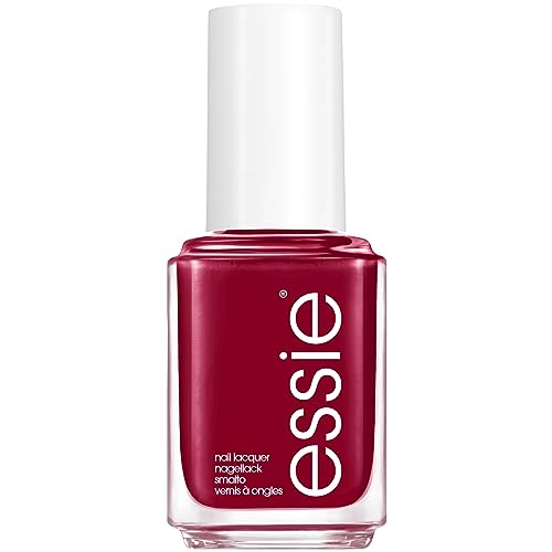 Esmalte de Uñas de Calidad de Salón essie, 8-Free Vegano, Rojo Burdeos, Nailed It, 0.46 fl oz - imagen 4