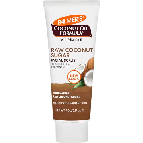 Exfoliante Facial Palmer's Coconut Oil Formula con Azúcar de Coco, 3.17 Onzas, Suaviza y Calma con Manzanilla, Elimina Impurezas y Células Muertas - imagen 1