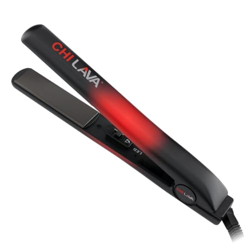 Plancha de Pelo CHI Lava Ceramic de 1″, Placas de Cerámica de Lava Volcánica para Estilo Suave y Uniforme, Cable Giratorio de 11 ft, Plancha Térmica - imagen 4