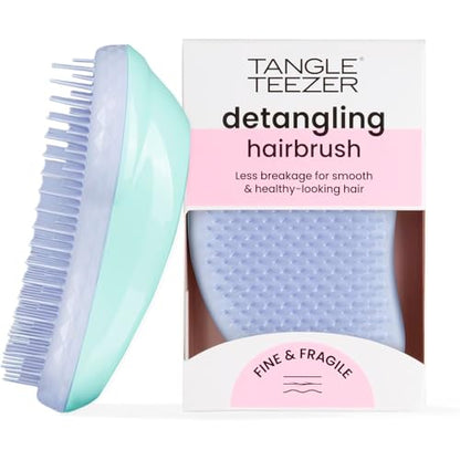 Cepillo Desenredante Tangle Teezer Original, para Cabello Húmedo y Seco, Ideal para Cabello Tratado, Fino y Frágil, Color Menta Violeta - imagen 2