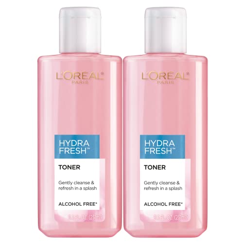 Tónico Facial L'Oreal Paris Skincare HydraFresh con Pro-Vitamina B5 para un Cutis Más Suave y Brillante, Paquete de 2 - imagen 2