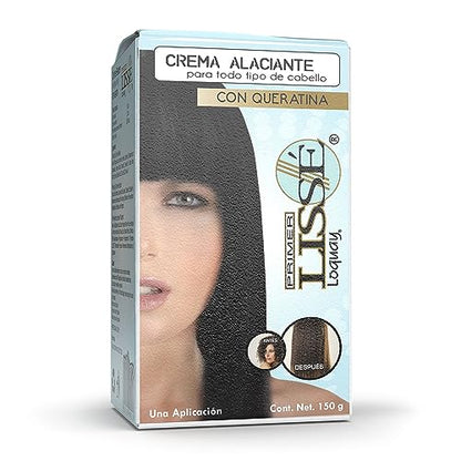 Crema Alisadora a Base de Queratina Loquay, 5.3oz - imagen 1