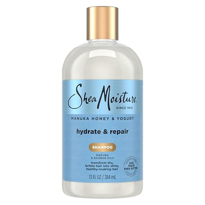 Champú Shea Moisture Hidratante y Reparador para Cabello Dañado con Miel de Manuka y Manteca de Karité 13 oz - imagen 4