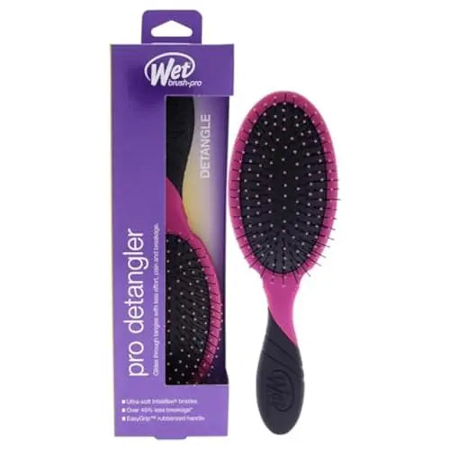 Cepillo Desenredante Wet Brush Pro – Rosa | Cerdas IntelliFlex y HeatFlex | Estilizado Sin Dolor para Cabello Húmedo o Seco | Seguro para Secado con - imagen 3