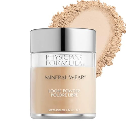 Polvo Suelto Mineral Sin Talco Physicians Formula Translucido Claro, Dermatológicamente y Clínicamente Probado - imagen 2