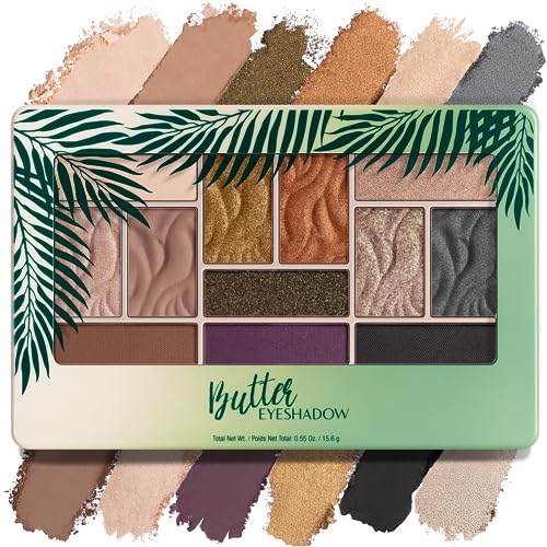 Sombra de Ojos Physicians Formula Murumuru Butter, Paleta Ultra-Cremosa de 12 Tonos con Mantecas de Murumuru y Tucumã, Fórmula Suave y Mezclable – - imagen 1