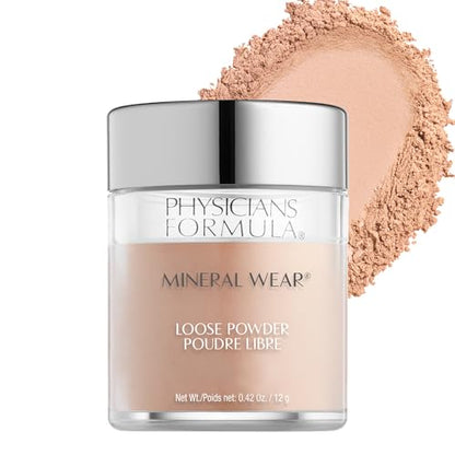 Polvo Suelto Mineral Sin Talco Physicians Formula en Color Natural Crema, Dermatológicamente Probado, Clínicamente Probado - imagen 2